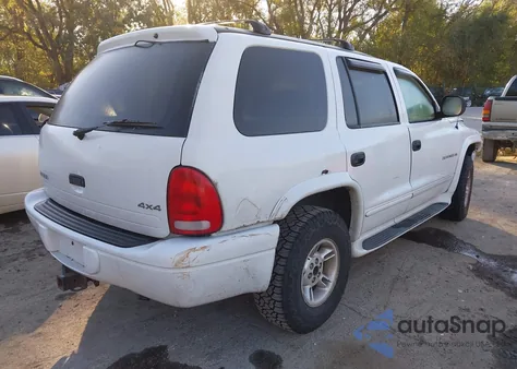 2000 Dodge Durango из США, поврежденный, VIN 1B4HS28Z7YF301141